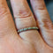 Row Moissanite 925 Sterling Silver Ring Dee - Jewelry